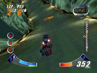 Extreme-G XG2 (Japan) In game screenshot